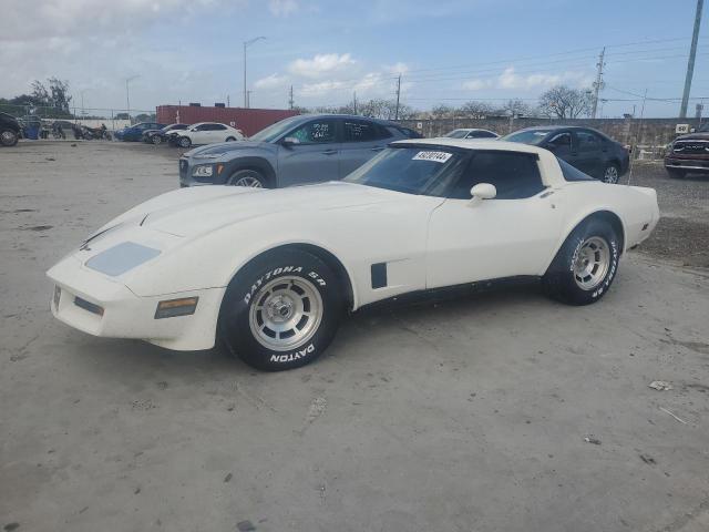 1981 CHEVROLET CORVETTE, 