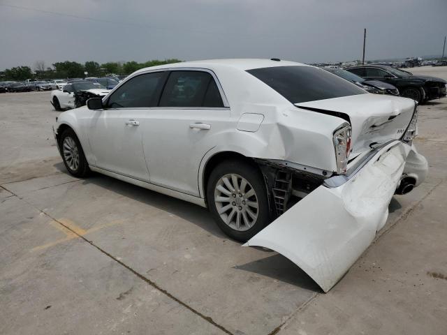 2C3CCAAG5EH179231 - 2014 CHRYSLER 300 WHITE photo 2