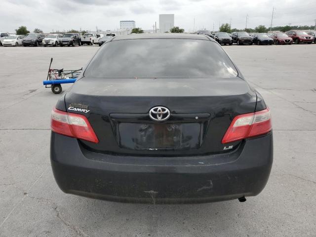 4T1BE46K07U614944 - 2007 TOYOTA CAMRY CE BLACK photo 6