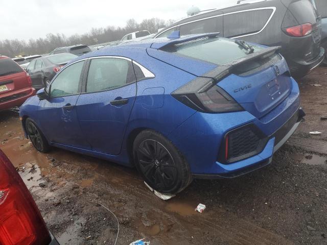 SHHFK7H71HU418089 - 2017 HONDA CIVIC EXL Mavi foto 2