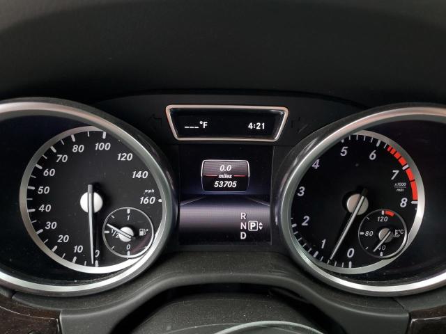 4JGDA5HB8EA365475 - 2014 MERCEDES-BENZ ML 350 4MATIC SILVER photo 9