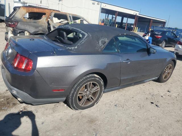 1ZVBP8EM2C5286520 - 2012 FORD MUSTANG GRAY photo 3