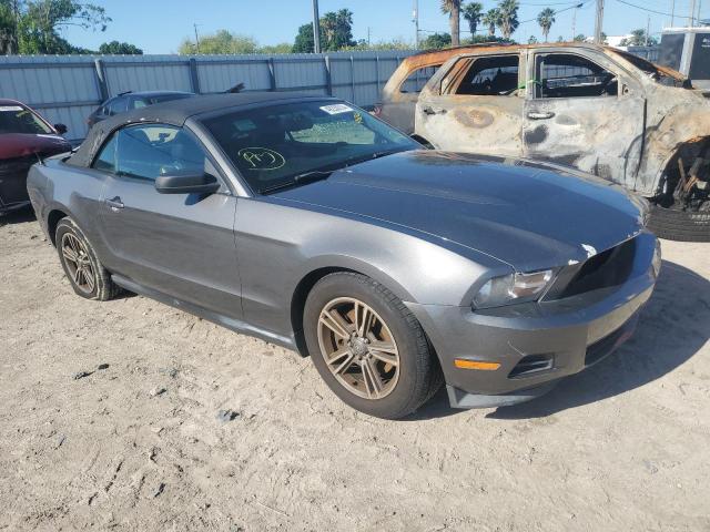 1ZVBP8EM2C5286520 - 2012 FORD MUSTANG GRAY photo 4