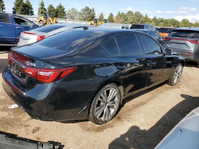 JN1EV7ARXJM445968 - 2018 INFINITI Q50 LUXE BLACK photo 3