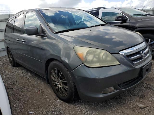 5FNRL38857B049121 - 2007 HONDA ODYSSEY TOURING GRAY photo 4