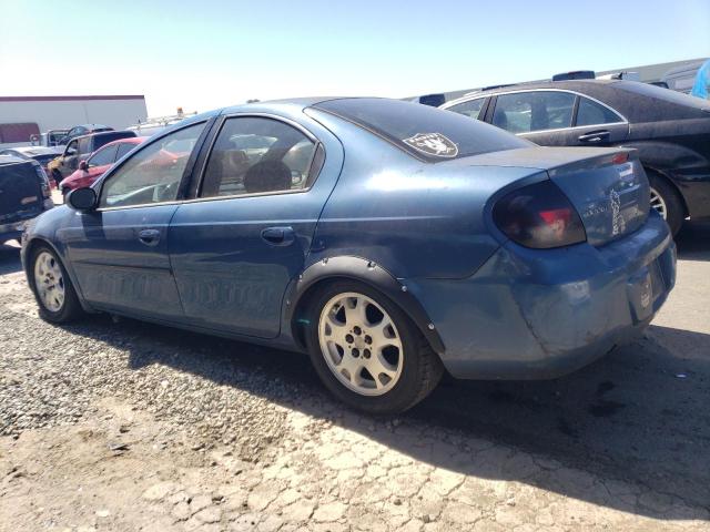 1B3ES56C44D549344 - 2004 DODGE NEON SXT BLUE photo 2