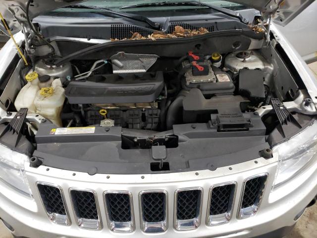 1J4NT1FB5BD264350 - 2011 JEEP COMPASS SPORT SILVER photo 12