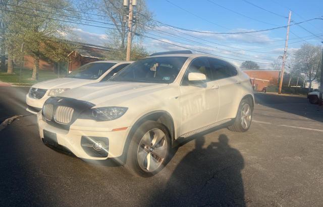 5UXFH0C56BLM98036 - 2011 BMW X6 HYBRID WHITE photo 2