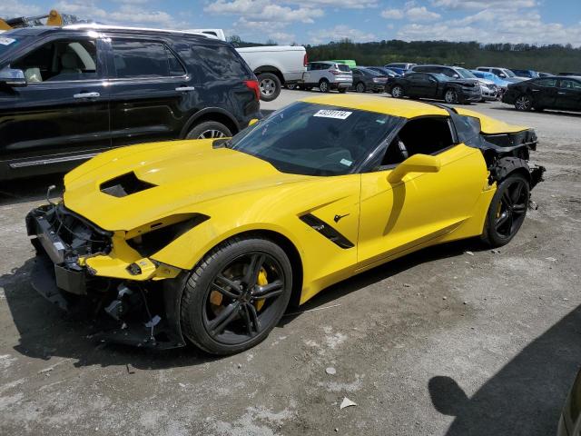 1G1YB2D74H5109410 - 2017 CHEVROLET CORVETTE STINGRAY 1LT YELLOW photo 1