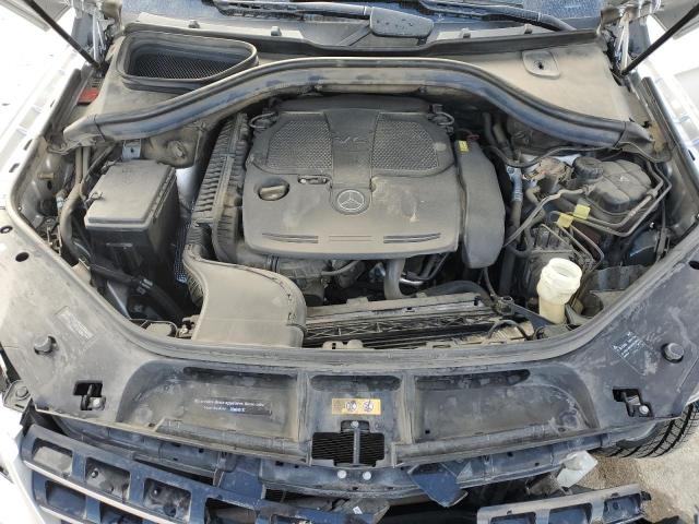 4JGDA5HB9FA558932 - 2015 MERCEDES-BENZ ML 350 4MATIC SILVER photo 12