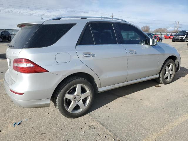 4JGDA5HB9FA558932 - 2015 MERCEDES-BENZ ML 350 4MATIC SILVER photo 3