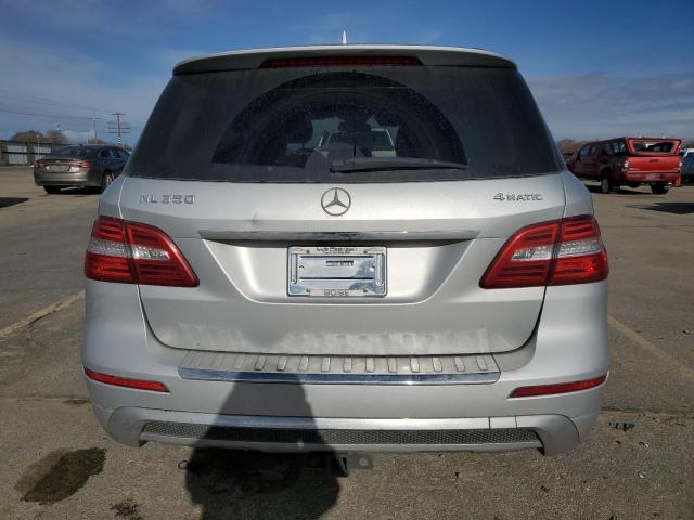 4JGDA5HB9FA558932 - 2015 MERCEDES-BENZ ML 350 4MATIC SILVER photo 6