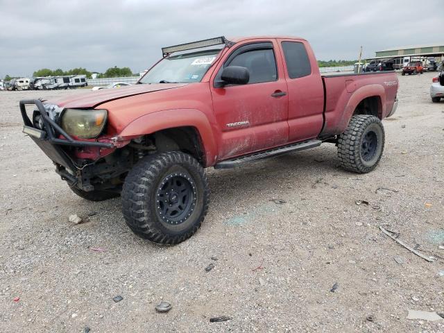 5TETU62N36Z193752 - 2006 TOYOTA TACOMA PRERUNNER ACCESS CAB RED photo 1
