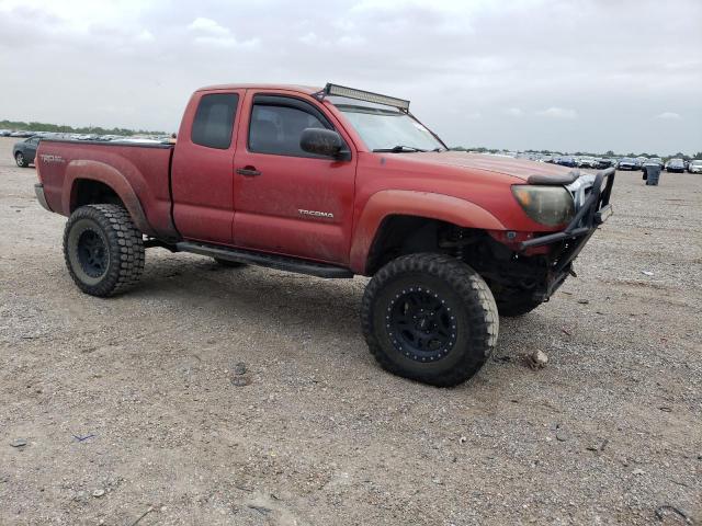 5TETU62N36Z193752 - 2006 TOYOTA TACOMA PRERUNNER ACCESS CAB RED photo 4