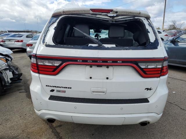 1C4SDJCT1JC496869 - 2018 DODGE DURANGO R/T WHITE photo 6