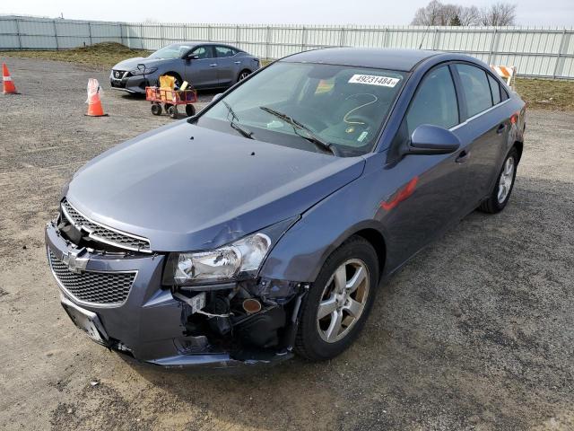 1G1PK5SBXD7249514 - 2013 CHEVROLET CRUZE LT BLUE photo 1