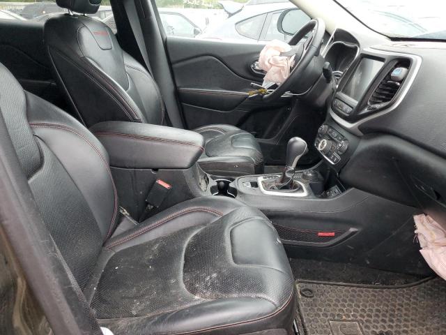 1C4PJMBS2FW624678 - 2015 JEEP CHEROKEE TRAILHAWK GREEN photo 5