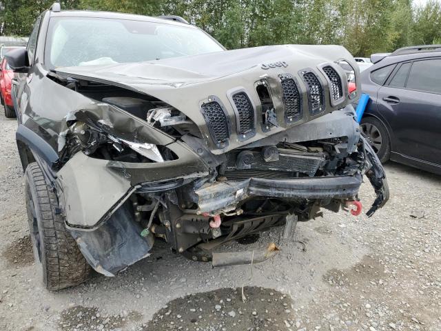 1C4PJMBS2FW624678 - 2015 JEEP CHEROKEE TRAILHAWK GREEN photo 9