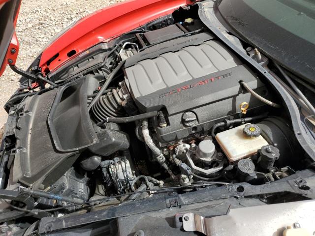1G1YA2D74F5117037 - 2015 CHEVROLET CORVETTE STINGRAY 1LT RED photo 11