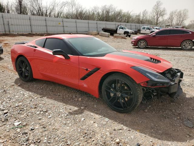 1G1YA2D74F5117037 - 2015 CHEVROLET CORVETTE STINGRAY 1LT RED photo 4