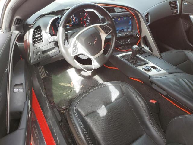 1G1YA2D74F5117037 - 2015 CHEVROLET CORVETTE STINGRAY 1LT RED photo 8