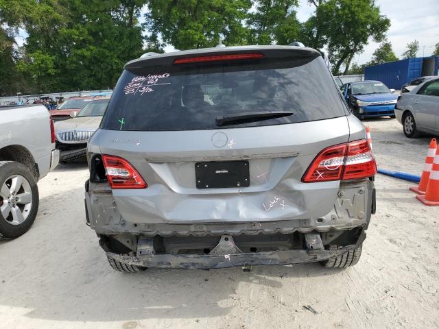 4JGDA5JB0FA572180 - 2015 MERCEDES-BENZ ML 350 SILVER photo 6