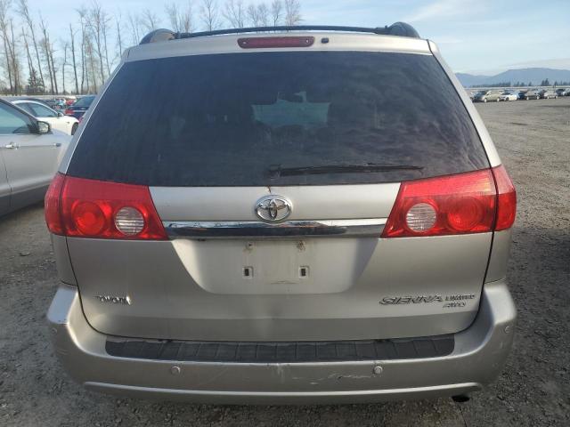 5TDBK22C68S015732 - 2008 TOYOTA SIENNA XLE SILVER photo 6