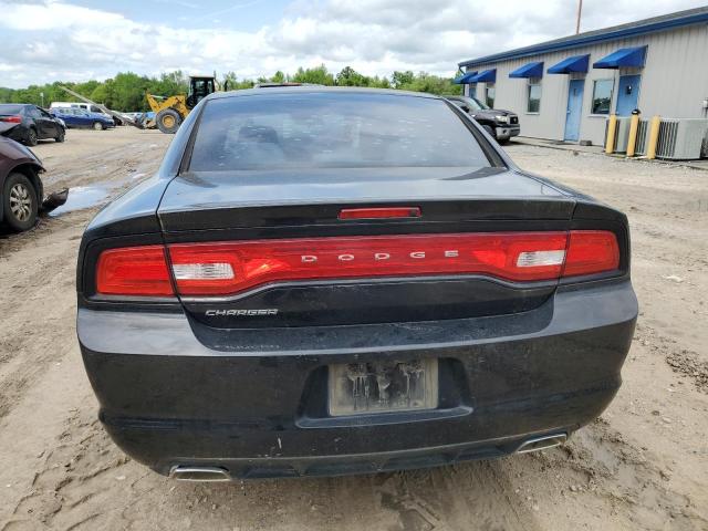 2C3CDXBG7CH270061 - 2012 DODGE CHARGER SE BLACK photo 6