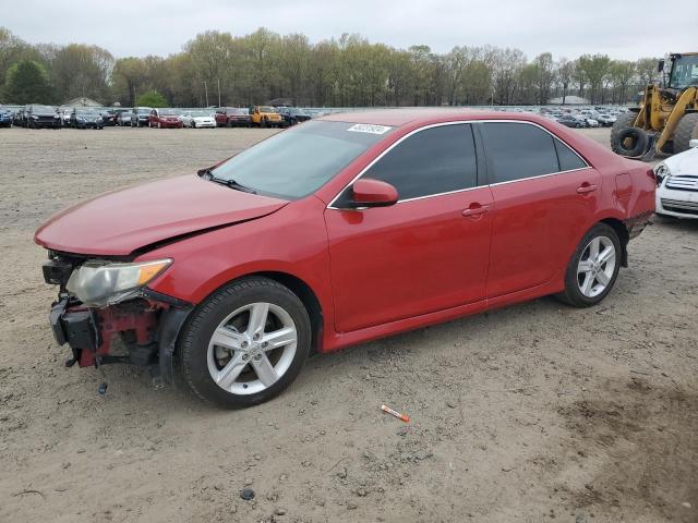 4T1BF1FK4EU830949 - 2014 TOYOTA CAMRY L RED photo 1