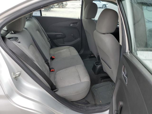 1G1JA5SH2D4185709 - 2013 CHEVROLET SONIC LS Gümüş foto 10