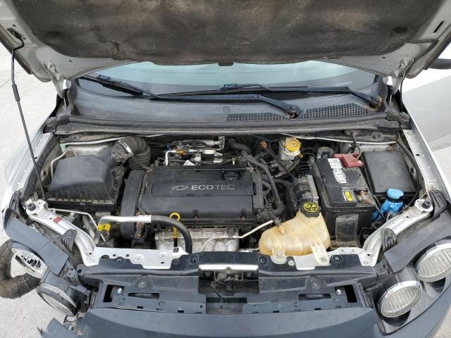 1G1JA5SH2D4185709 - 2013 CHEVROLET SONIC LS Gümüş foto 11