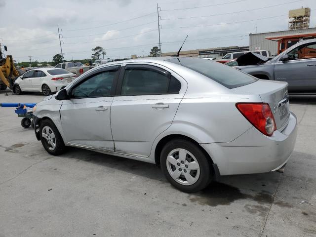 1G1JA5SH2D4185709 - 2013 CHEVROLET SONIC LS Gümüş foto 2