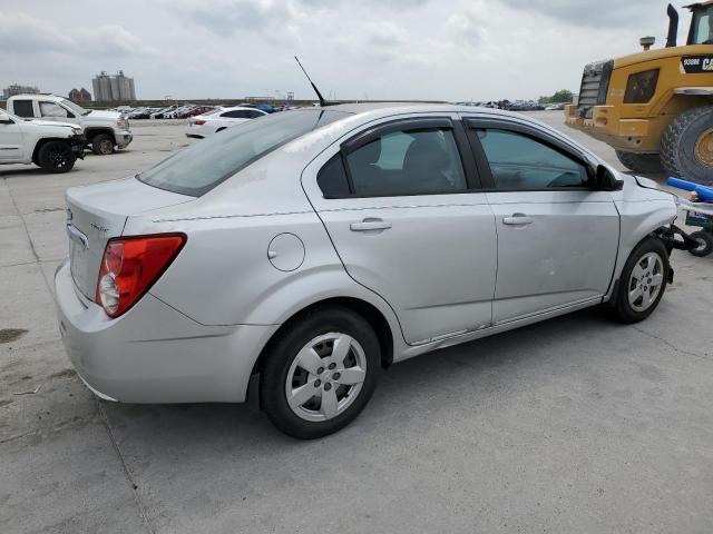1G1JA5SH2D4185709 - 2013 CHEVROLET SONIC LS Gümüş foto 3