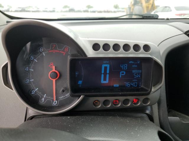 1G1JA5SH2D4185709 - 2013 CHEVROLET SONIC LS Gümüş foto 9