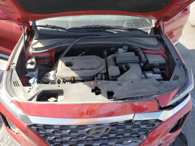 5NMS23AD8LH267249 - 2020 HYUNDAI SANTA FE SE RED photo 12