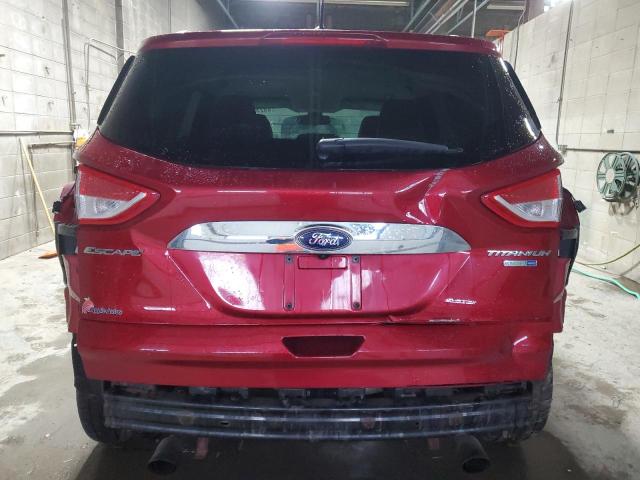 1FMCU9J95EUB01226 - 2014 FORD ESCAPE TITANIUM MAROON photo 6