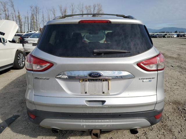 1FMCU9J93EUD25501 - 2014 FORD ESCAPE TITANIUM SILVER photo 6