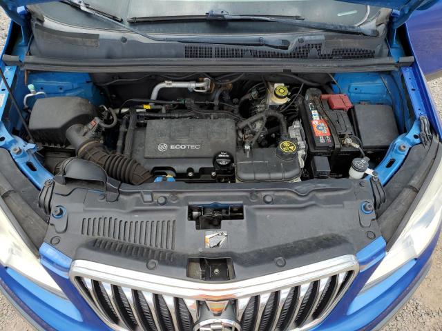 KL4CJBSB7GB614539 - 2016 BUICK ENCORE CONVENIENCE BLUE photo 12