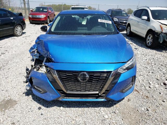 3N1AB8DVXLY205681 - 2020 NISSAN SENTRA SR BLUE photo 5