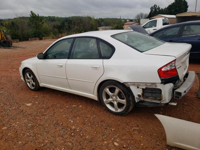 4S3BL626587214800 - 2008 SUBARU LEGACY 2.5I LIMITED WHITE photo 2