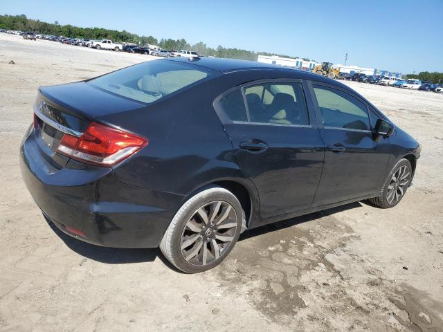 19XFB2F94EE022345 - 2014 HONDA CIVIC EXL შავი ფოტო 3