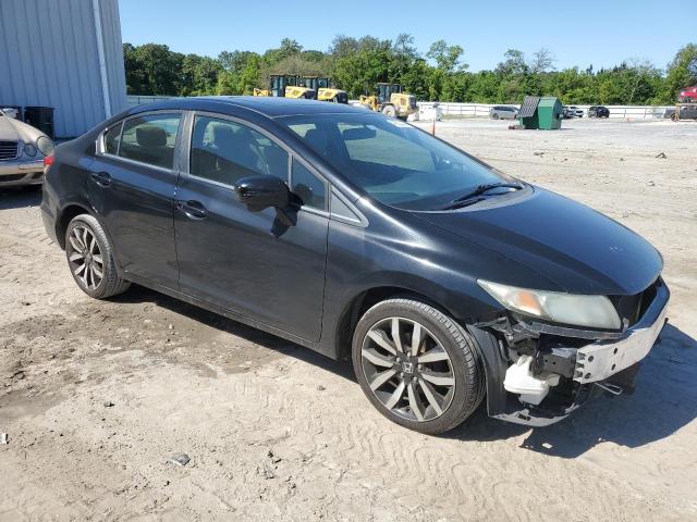 19XFB2F94EE022345 - 2014 HONDA CIVIC EXL შავი ფოტო 4