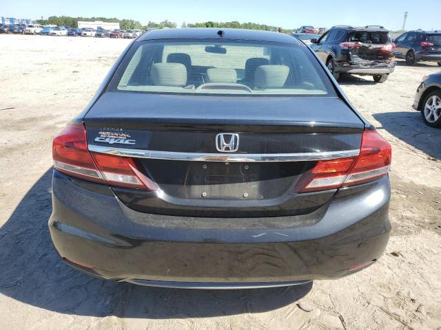 19XFB2F94EE022345 - 2014 HONDA CIVIC EXL შავი ფოტო 6
