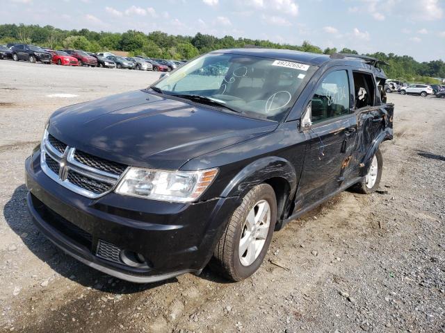 3D4PH1FGXBT504372 - 2011 DODGE JOURNEY MAINSTREET BLUE photo 2