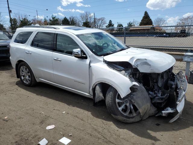 1C4RDJEG4HC762295 - 2017 DODGE DURANGO CITADEL WHITE photo 4