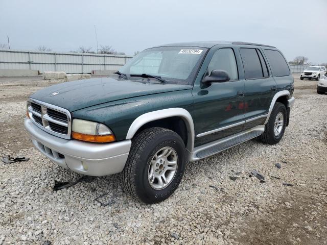 2002 DODGE DURANGO SLT PLUS, 