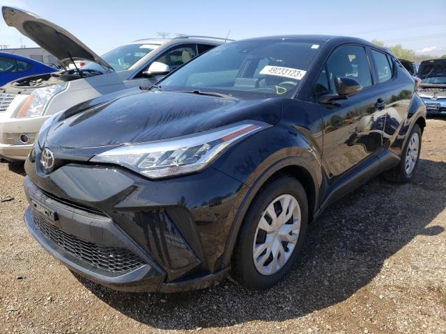 JTNKHMBXXL1082459 - 2020 TOYOTA C-HR XLE BLACK photo 1