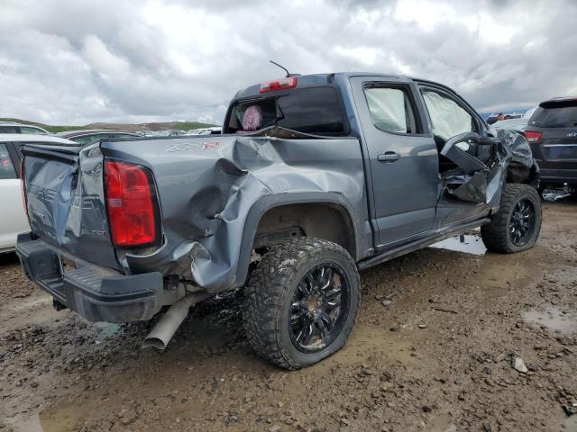 1GCPTEE1XM1291496 - 2021 CHEVROLET COLORADO ZR2 GRAY photo 3