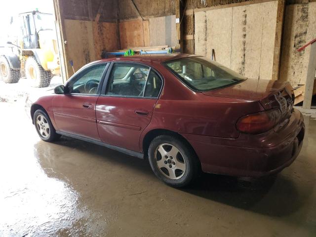 1G1ND52J63M613372 - 2003 CHEVROLET MALIBU MAROON photo 2