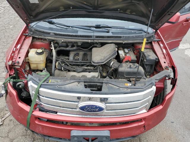 2FMDK48C57BB20088 - 2007 FORD EDGE SEL MAROON photo 11